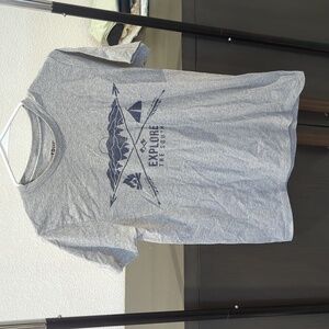 True Craft Gray Adventure Graphic Tee